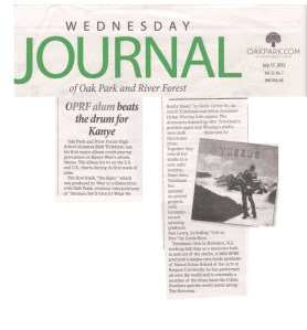 Matt Teitelman written up in the local paper in Oak Park, IL