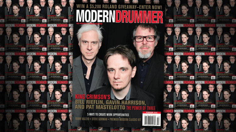 Modern Drummer February 2015